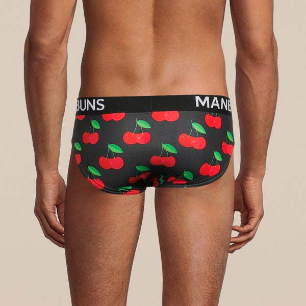 Cherry Bombs + Peachy Peaches // 2-Pack Briefs // Multicolor (Large) -  MANBUNS - Touch of Modern