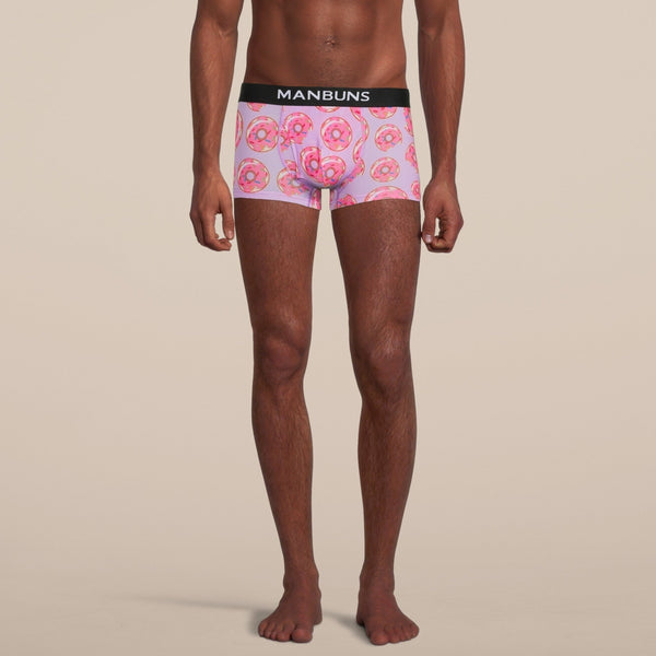 Men's Peach Boxer Trunk Underwear with Pouch