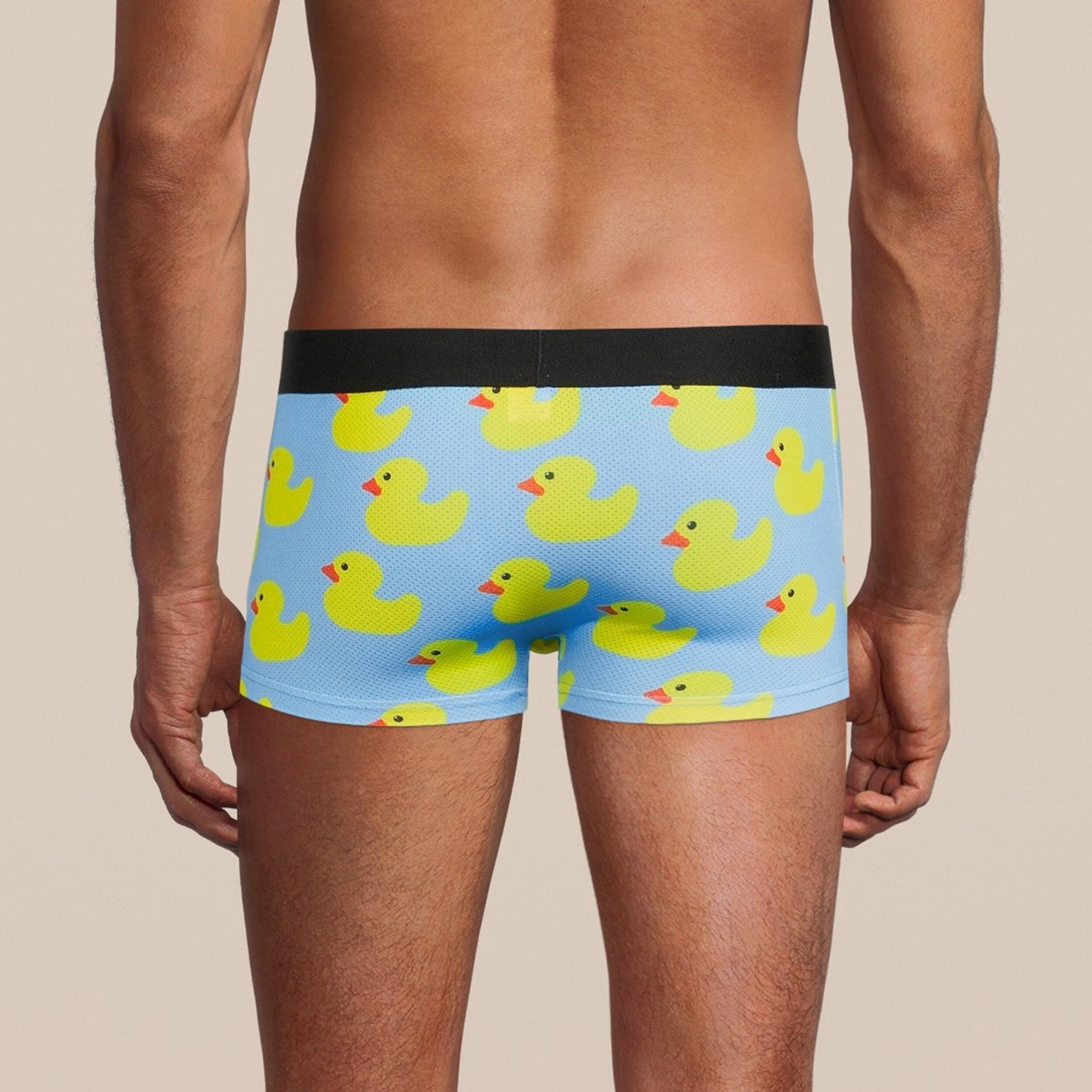 Rubber Duck All Over Print Men's Underwear Boxer Briefs