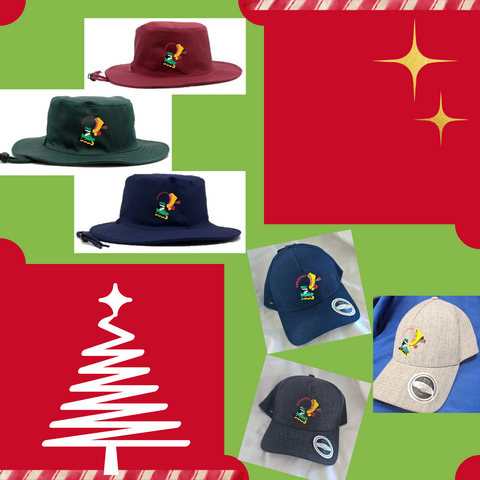 Keaskates Harmony hats Christmas background
