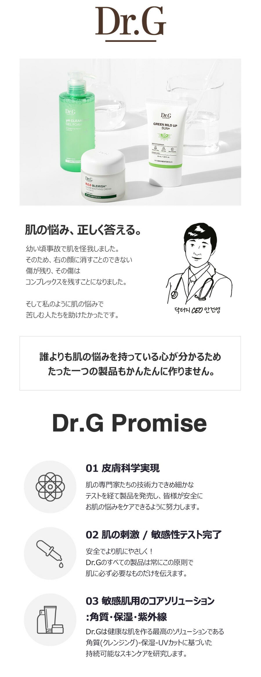 DR.G PH CLEANSING GEL FOAM