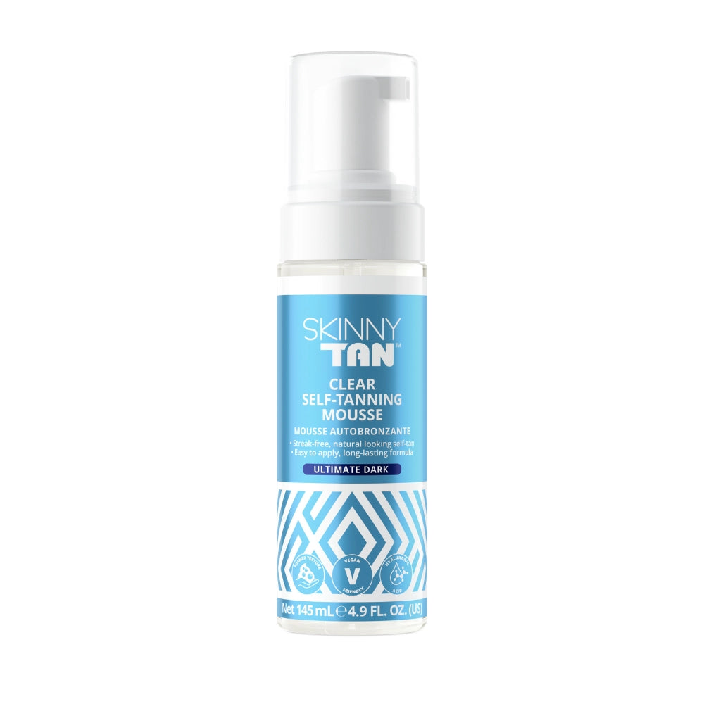 Skinny Tan Clear Self-Tanning Mousse Ultimate Dark 145ml