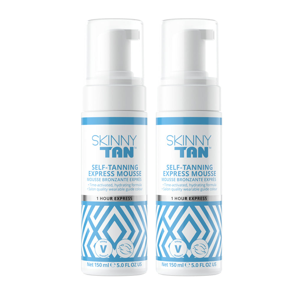 Skinny Tan Bundle 1 Hour Express Self-Tanning Mousse Buy One Get One Free