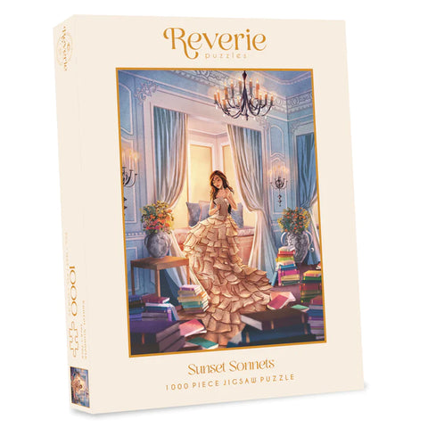 reverie puzzles bookish jigsaw puzzle