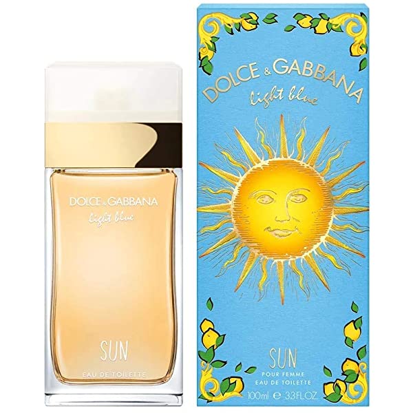 Perfume Light Blue Sun D&G - 100ml - Mujer - Eau De Toilette – Perfumes  Bogotá