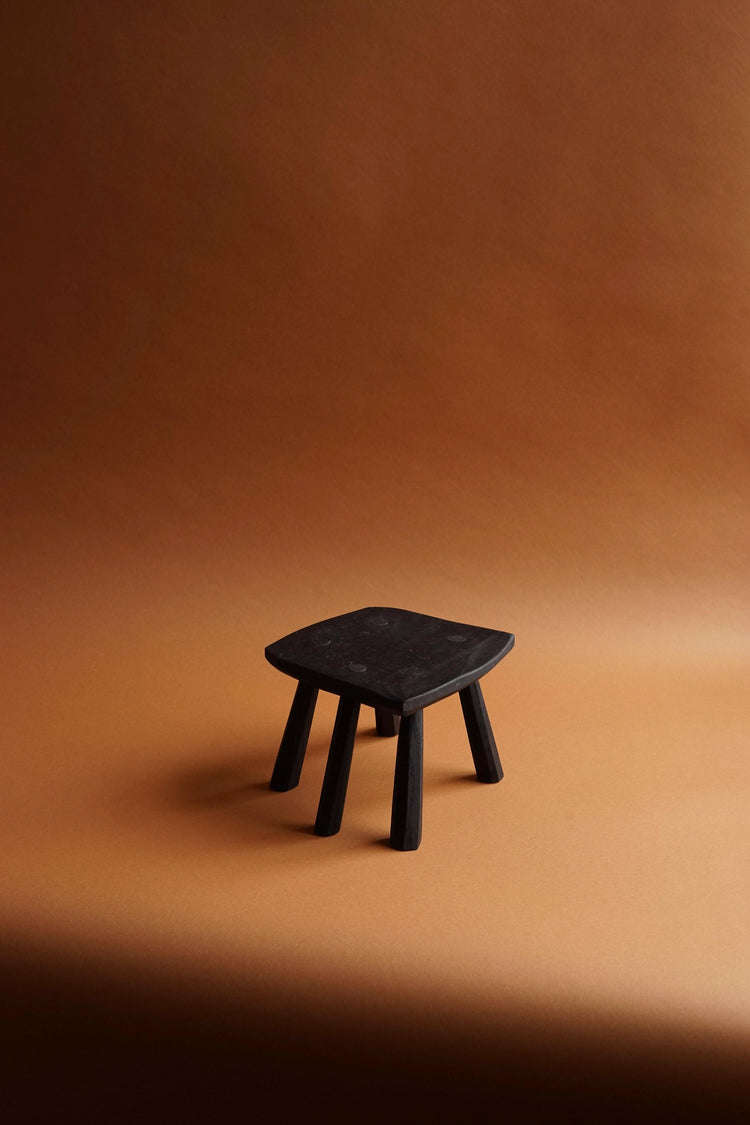  A short Crawlie stool by Sheahan Made x Bard.