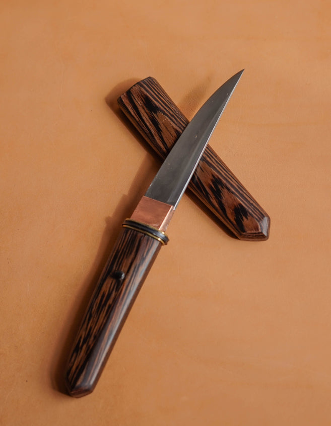 Handmade knife made in Skye by Jake Clelland.
