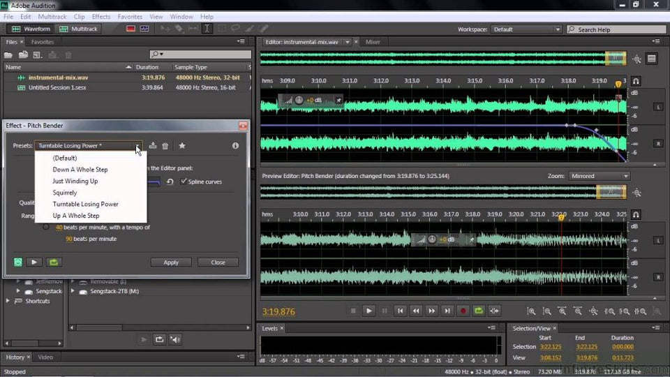 adobe audition cc midi