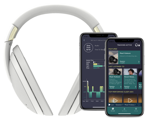 Kokoon Sleep Headphones and Kokoon Mobile App