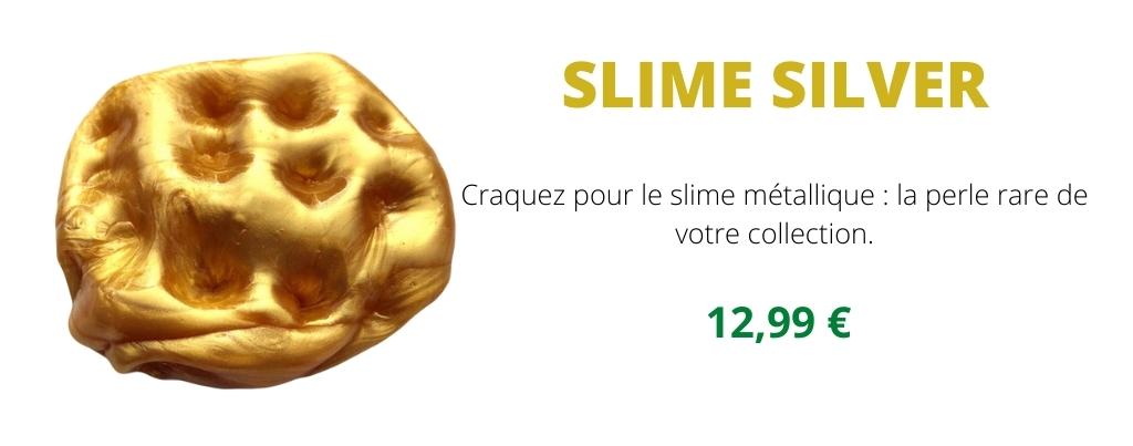 Slime silver fidget toys france