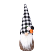 Load image into Gallery viewer, Fall Gnome Pumpkin Sunflower Swedish Nisse Tomte Elf Ornaments
