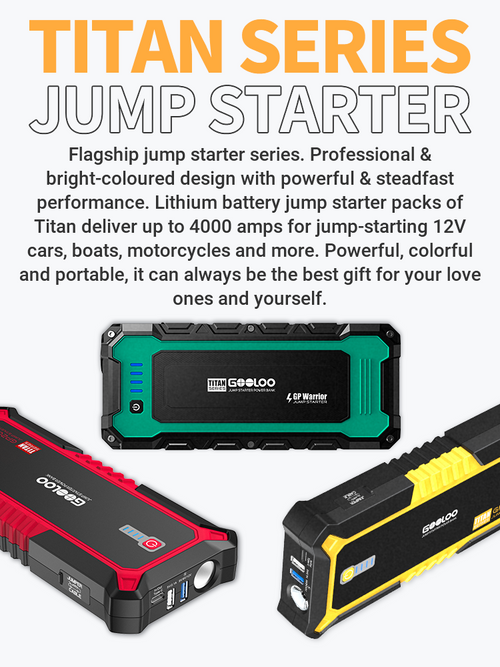 Gooloo power jumper GP3000 Titan Series ON SALE ! Reviewed by