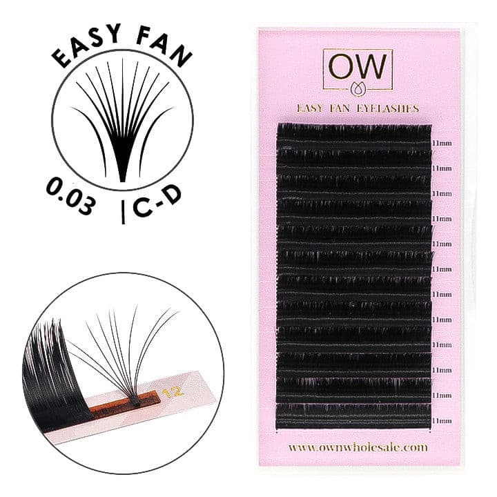 0.07 Auto Blooming Easy Fanning Eyelashes