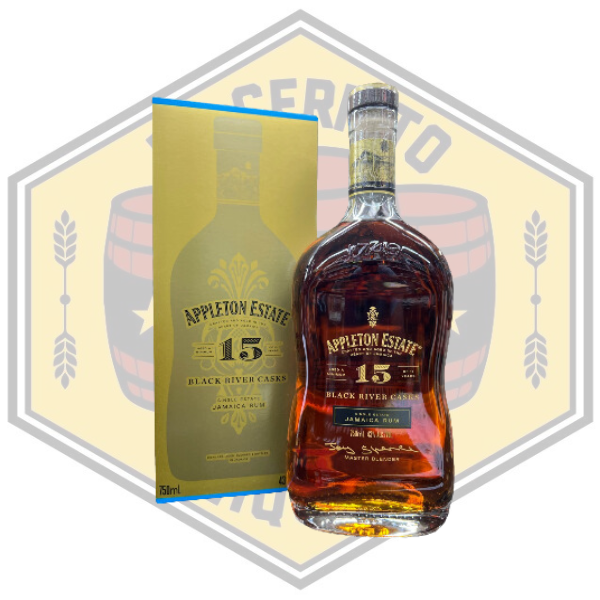 Appleton Estate Black River Casks Single Estate 15 Year Old Rum 750ml