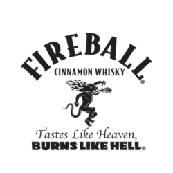 Fireball Cinnamon Whisky Trick Or Treat 15 min shot 50ml 15 Bundle Pack