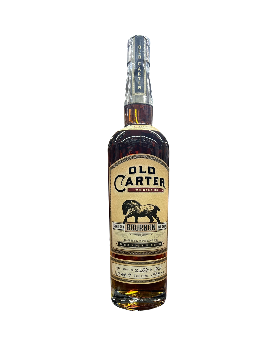 Old Carter Batch 16 Straight Bourbon Whiskey 750ml