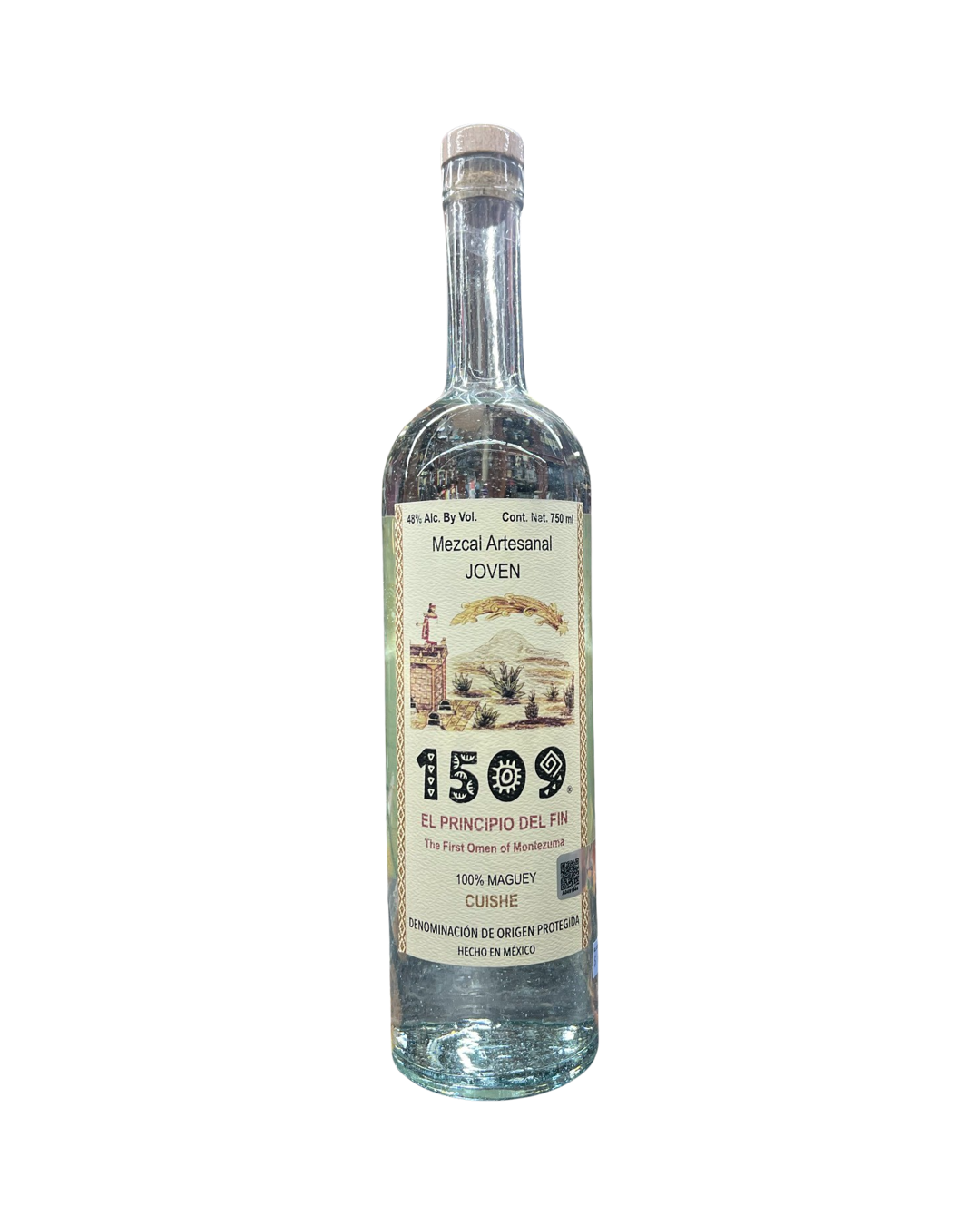 1509 El Principio Del Fin Cuishe Mezcal Artesanal Joven 750ml