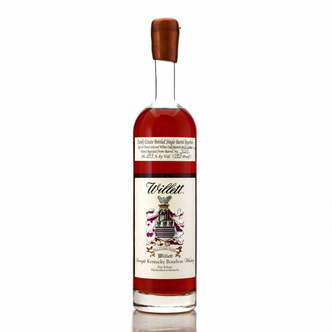 Willett Family Estate Bottled Mike's Whiskeyhandel Hand Selected Single Barrel 10 Year Old Barrel No. 804 Kentucky Straight Bourbon Whiskey