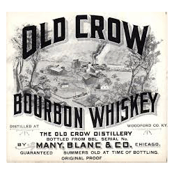 1968 Old Crow Kentucky Straight Bourbon Whiskey