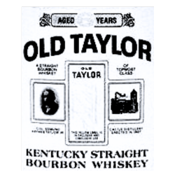 1917 Old Taylor Bottled in Bond 16 Year Old Prohibition Era Bottling Pint 750ml