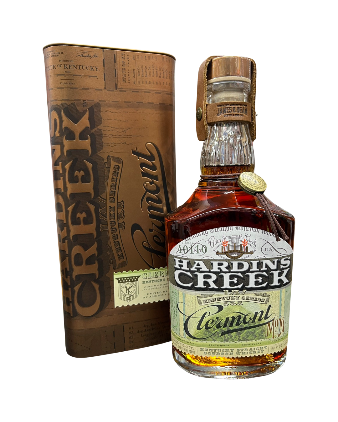 Hardin's Creek Clermont James B. Beam Kentucky Straight Bourbon Whiskey