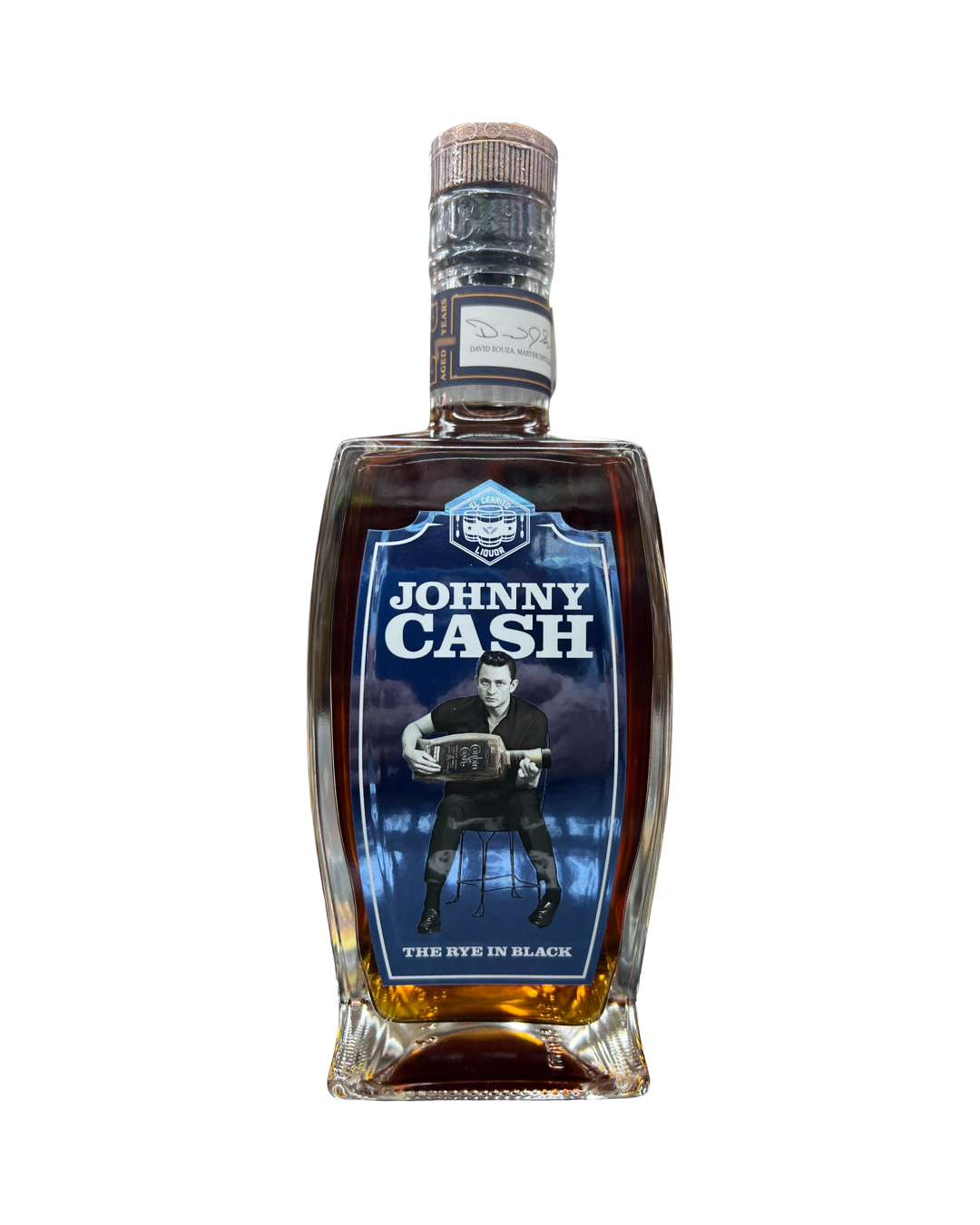 Corbin Cash 7 Year Old El Cerrito Liquor Store Pick Single Cask Strength Merced Straight Rye Whiskey 750ml