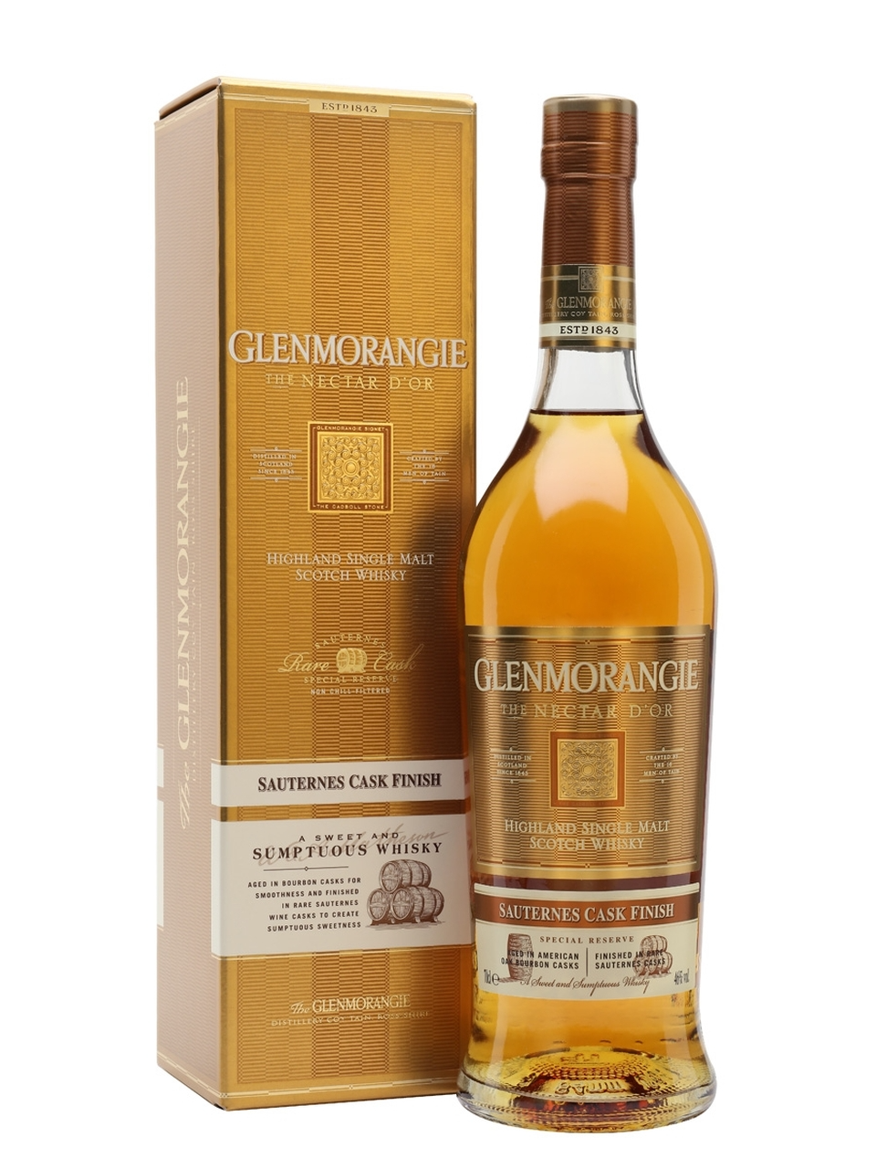 Glenmorangie Nectar D'Or Highland Single Malt Scotch Whisky 750ml