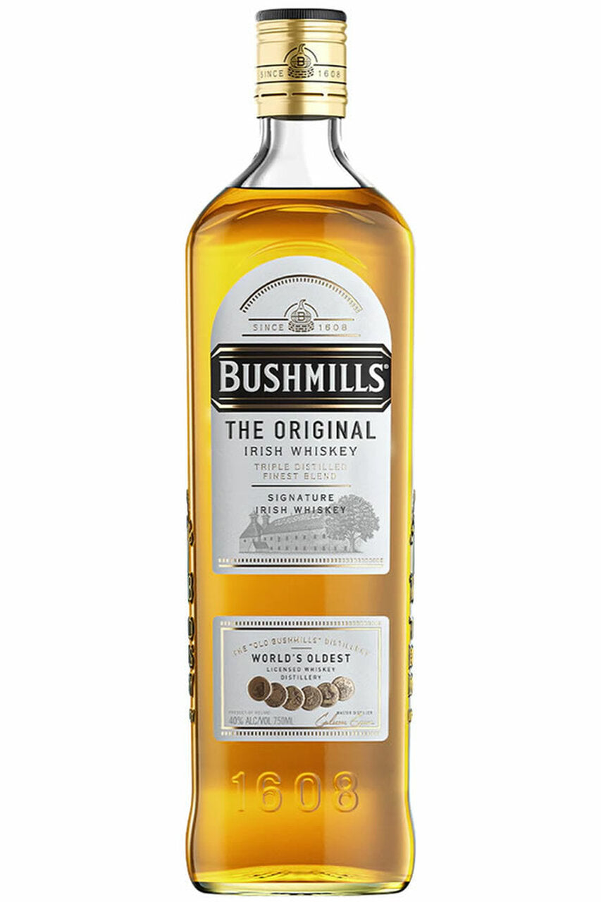 Bushmills Original Triple Distilled Smooth & Mellow Blended Irish Whiskey 750ml