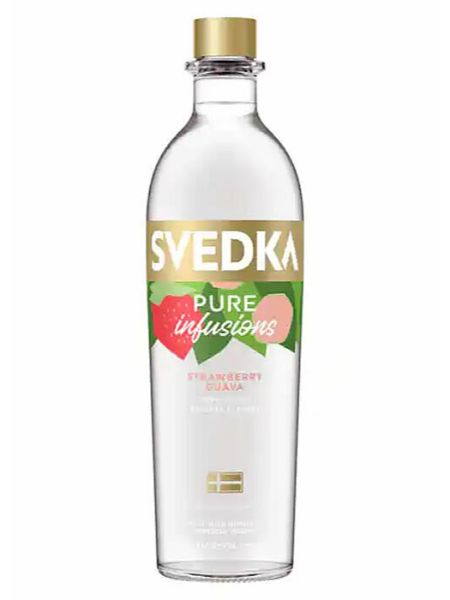 Svedka Pure Infusions Strawberry Guava Flavored Vodka 750ml