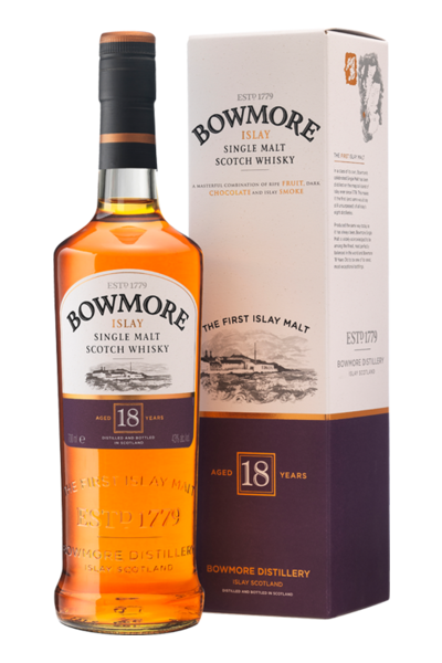 Bowmore 18 Year Old Single Malt Scotch Whisky 750ml