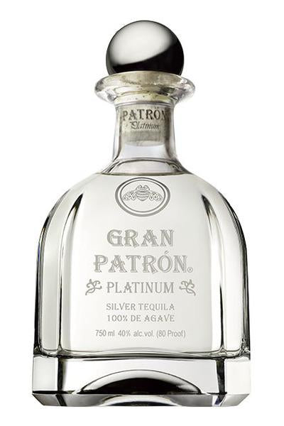 Gran Patron Platinum Silver Tequila 750ml