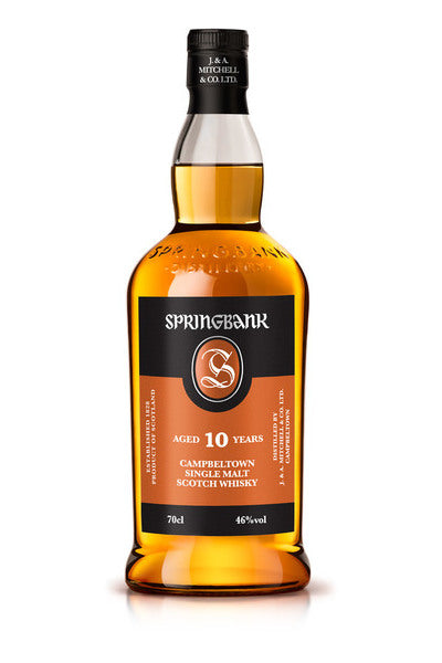 Springbank 10 Year Old Single Malt Scotch Whisky 700ml