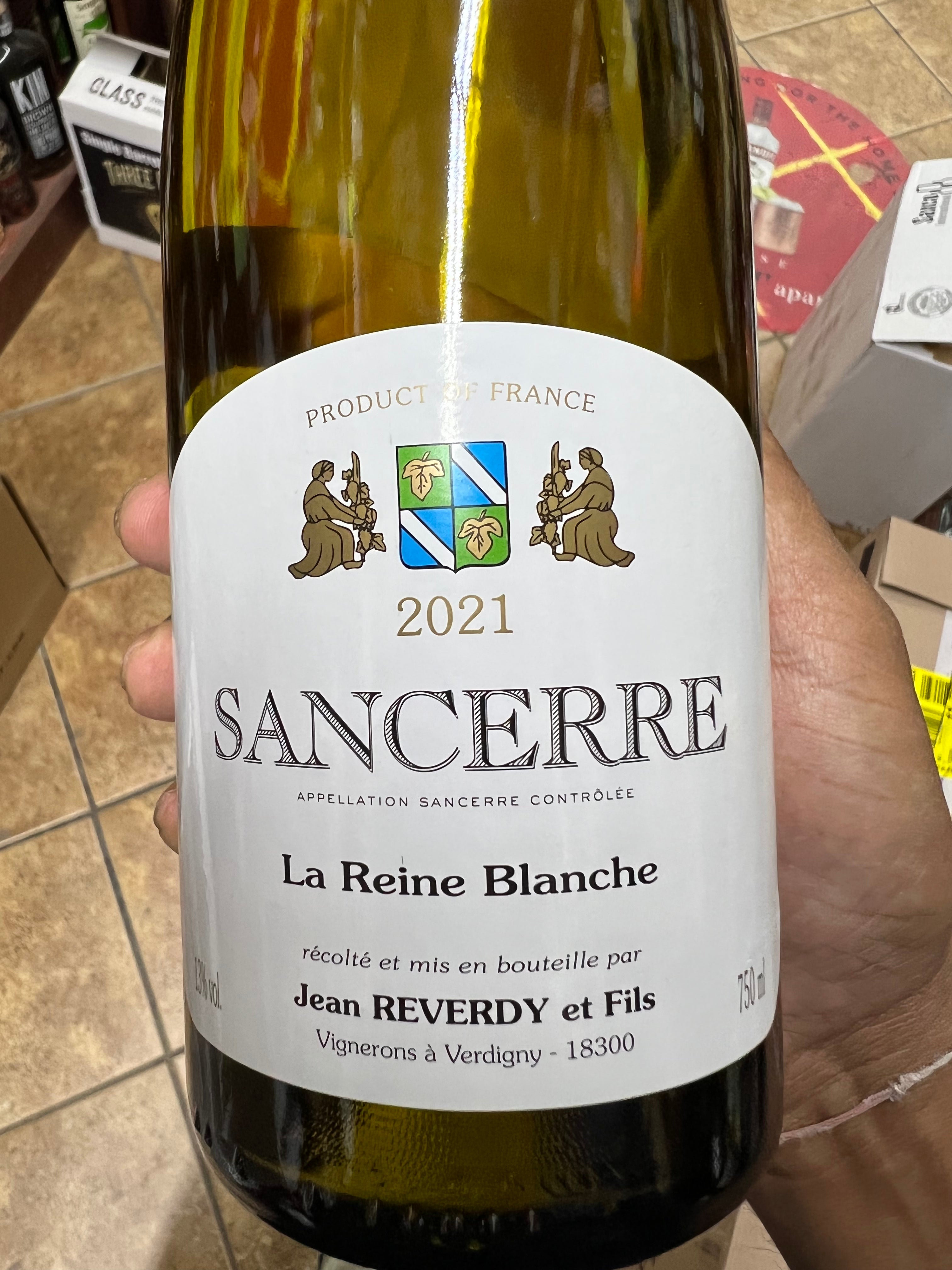 2021 Jean Reverdy Et Fils Sancerre La Reine Blanche