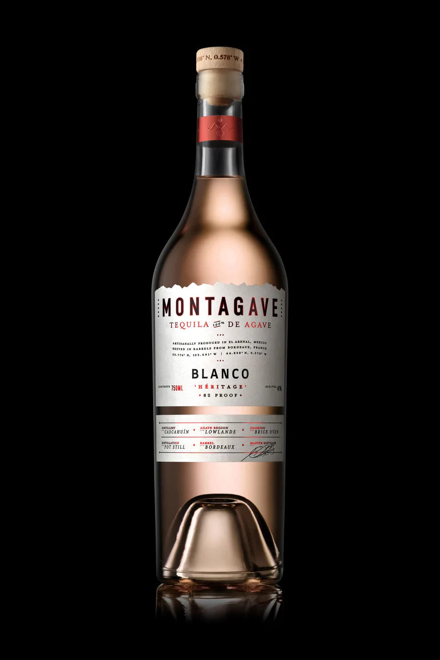 Montagave Heritage Batch No. 4 Blanco Tequila 750ml