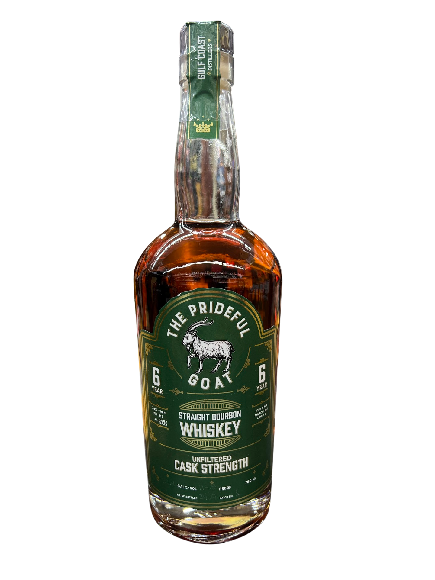 Prideful Goat 6 Year Old Straight Bourbon Whiskey 750ml