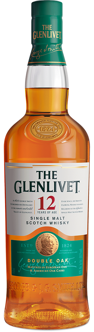 Glenlivet Double Oak 12 Year Old Single Malt Scotch Whisky 750ml