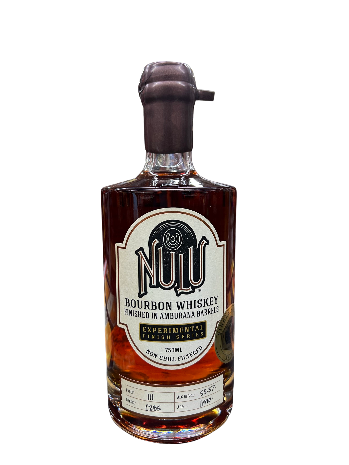 Nulu Experimental Series Amburana Finish El Cerrito Liquor Store PickBourbon Whiskey 750ml