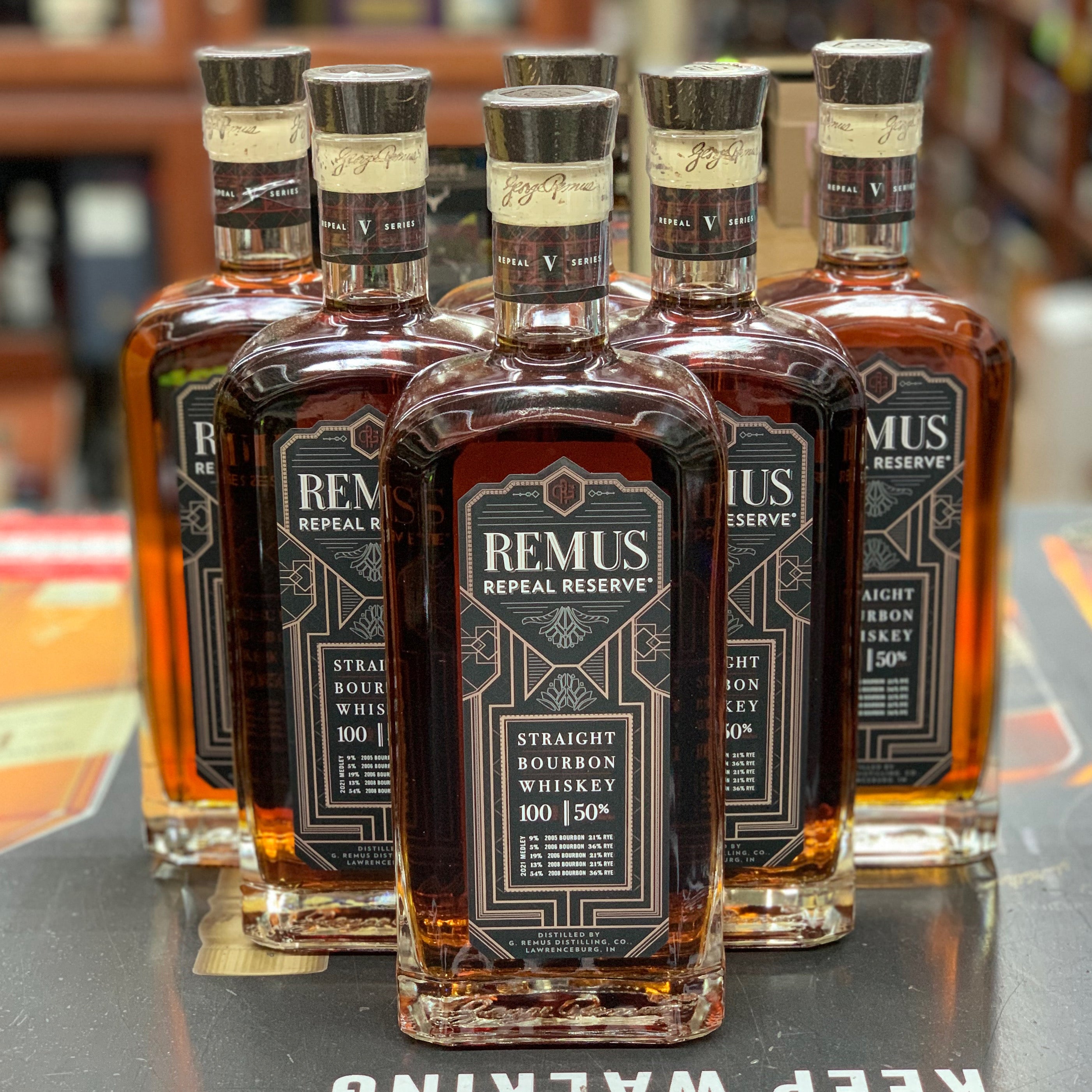 George Remus Repeal Reserve Series V Straight Bourbon Whiskey