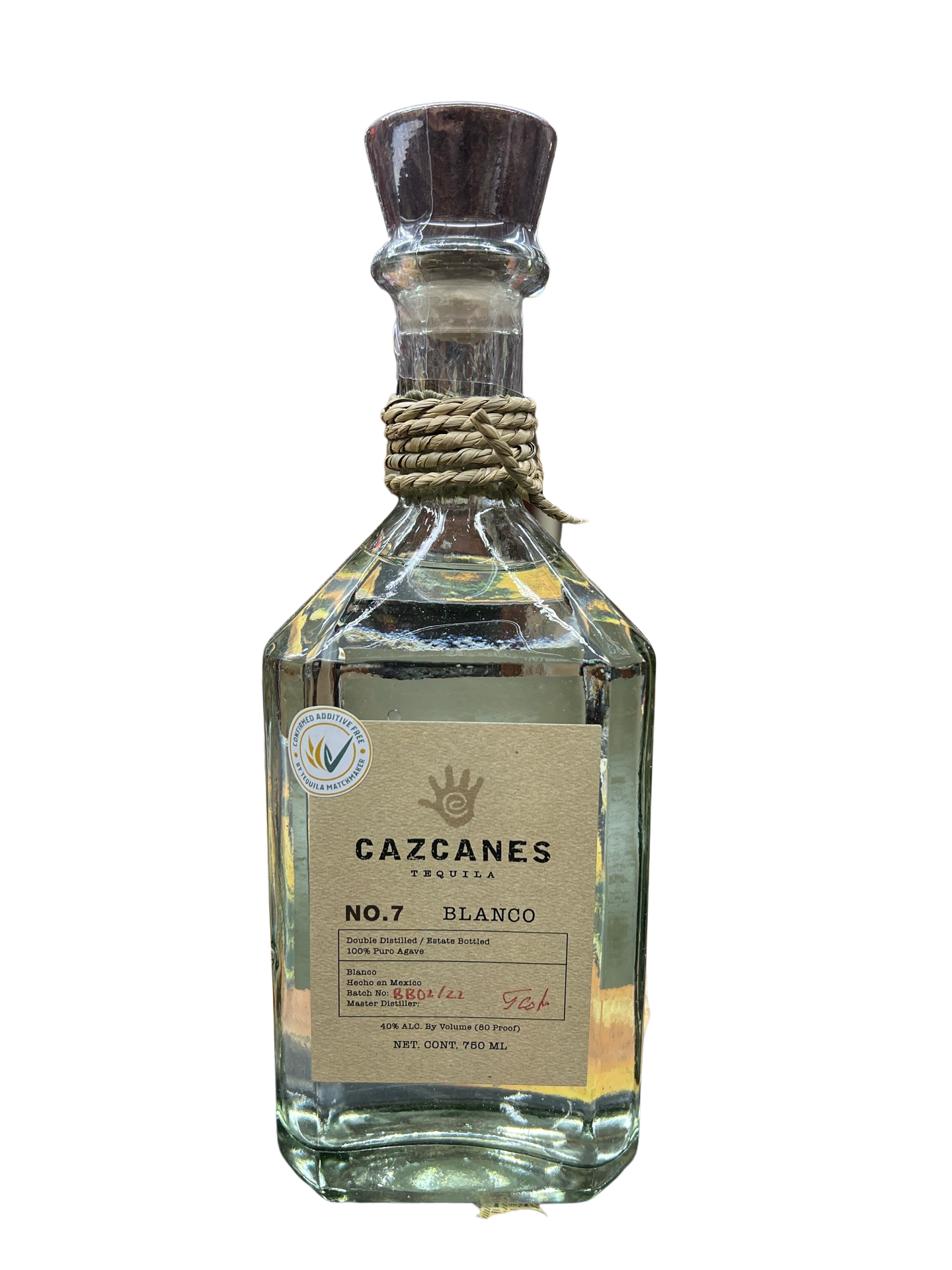 Cazcanes No.7 Blanco Tequila 750ml