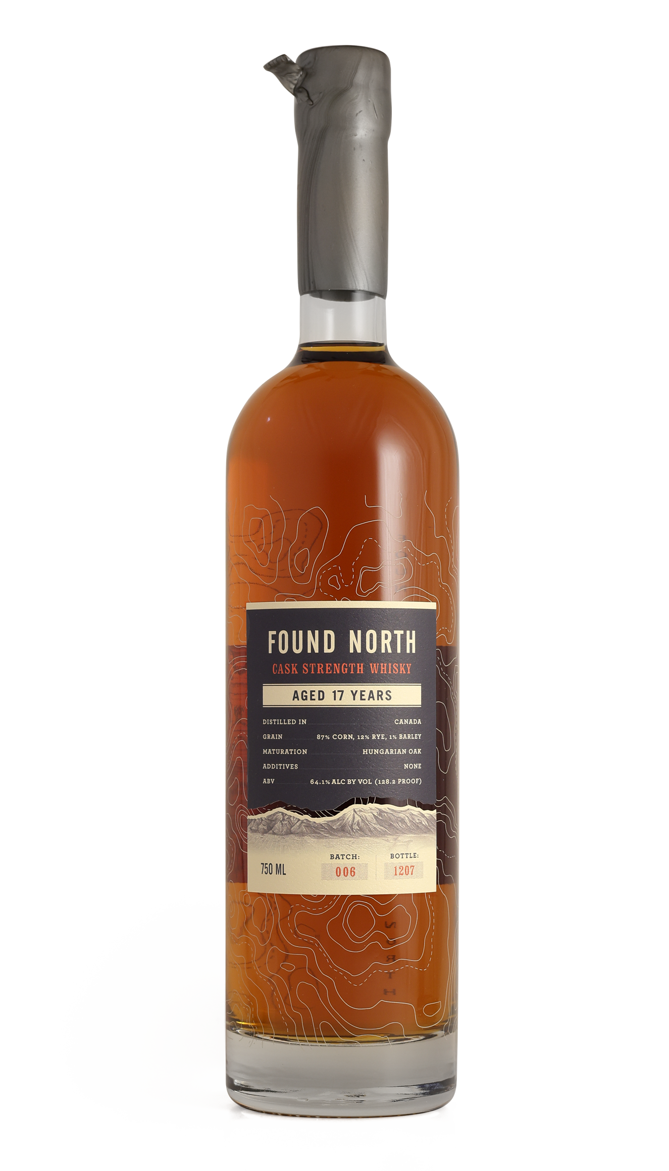 Found North 17 Year Old Batch 006 Cask Strength Whisky 750ml