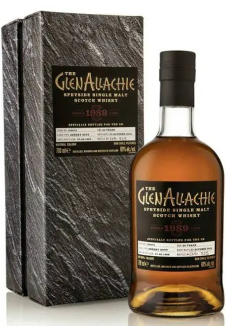 1989 GlenAllachie Sherry Butt Single Cask 29 Year Old Single Malt Scotch Whisky