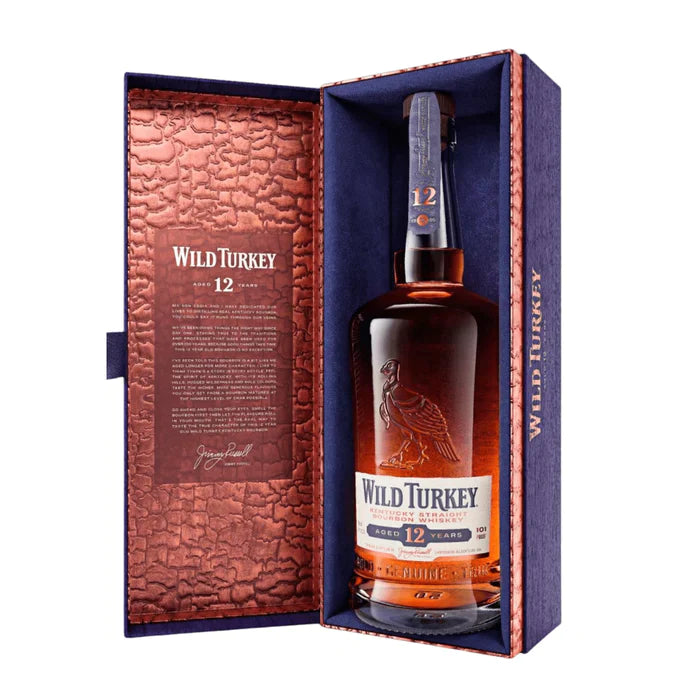 Wild Turkey 12 Year Old Kentucky Straight Bourbon Whiskey 700ml