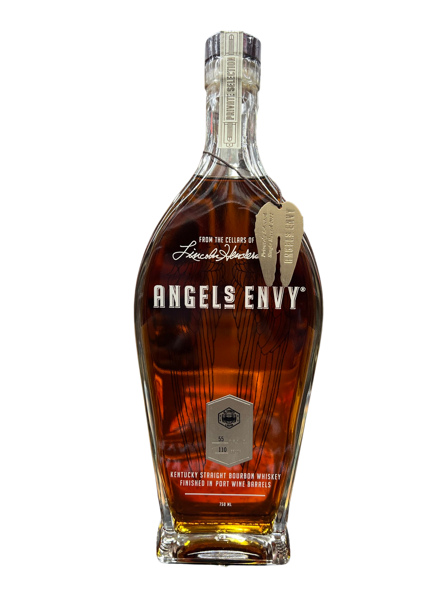 Angel's Envy Cask Strength Port Wine Barrel Finish El Cerrito Liquor Store Pick Kentucky Straight Bourbon Whiskey 750ml