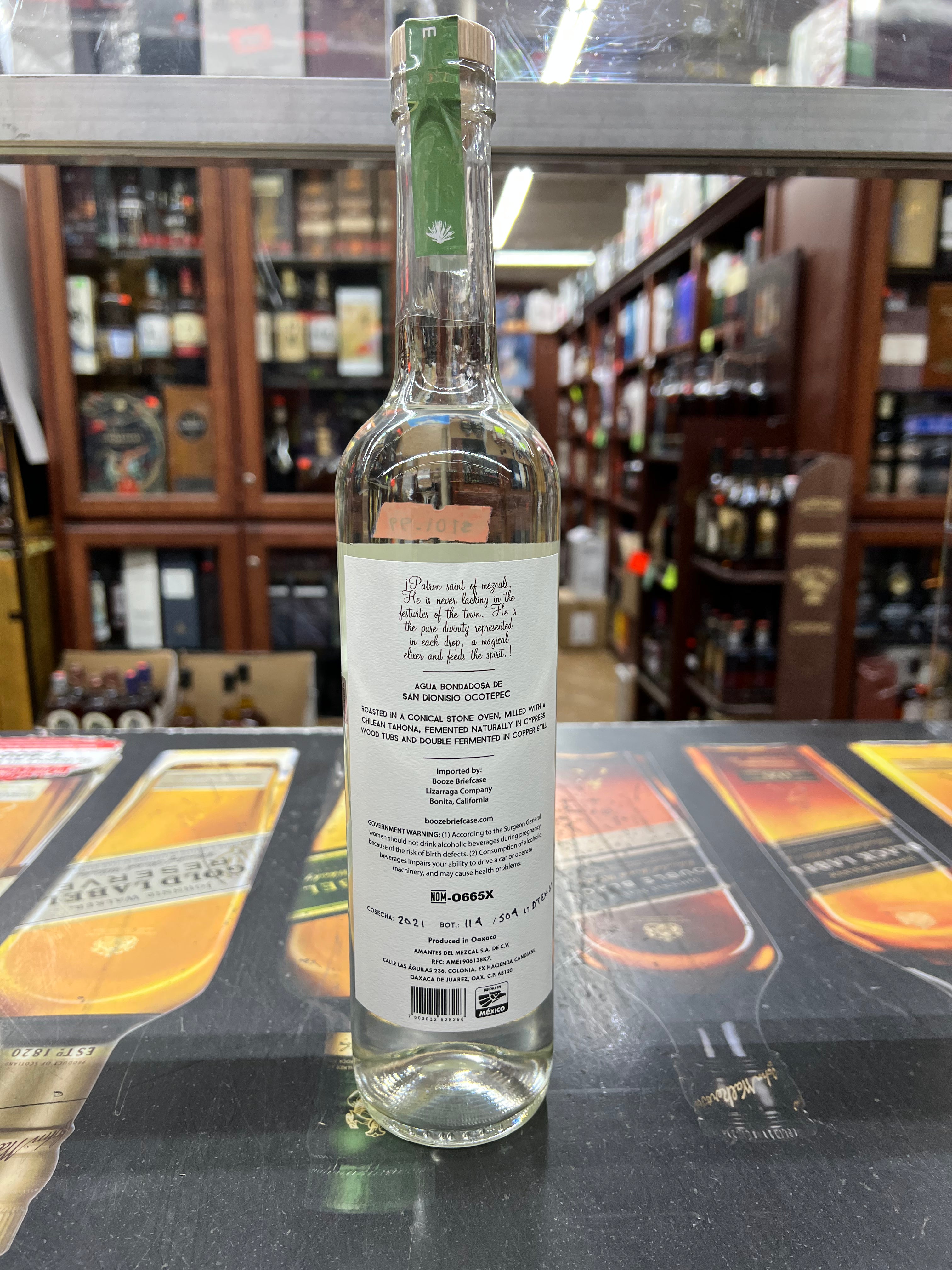 Divino Maguey Tepeztate Artesanal Mezcal 750ml