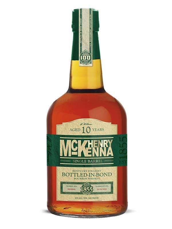 Henry McKenna Single Barrel 10 Year Old Bourbon Whiskey