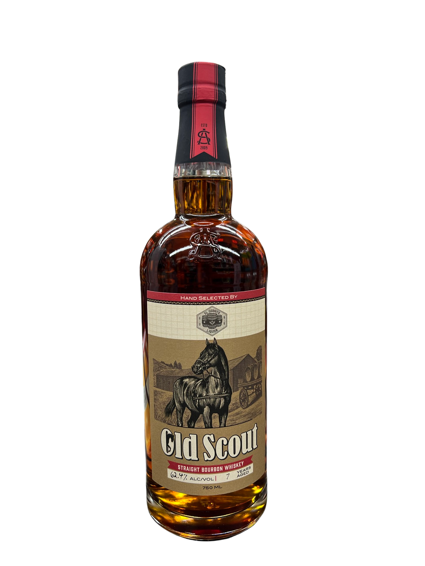 Smooth Ambler Old Scout 7 Year Old EL Cerrito Liquor Private Selection Store Pick Single Barrel Bourbon Whiskey 750ml