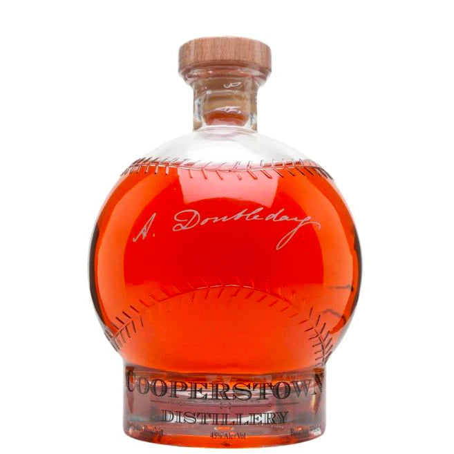 Cooperstown A. Doubleday's Baseball Bourbon Whiskey 750ml