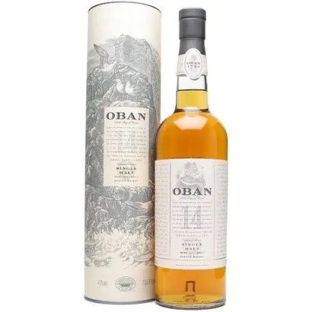 Oban 14 Year Old Single Malt Scotch Whisky 750ml