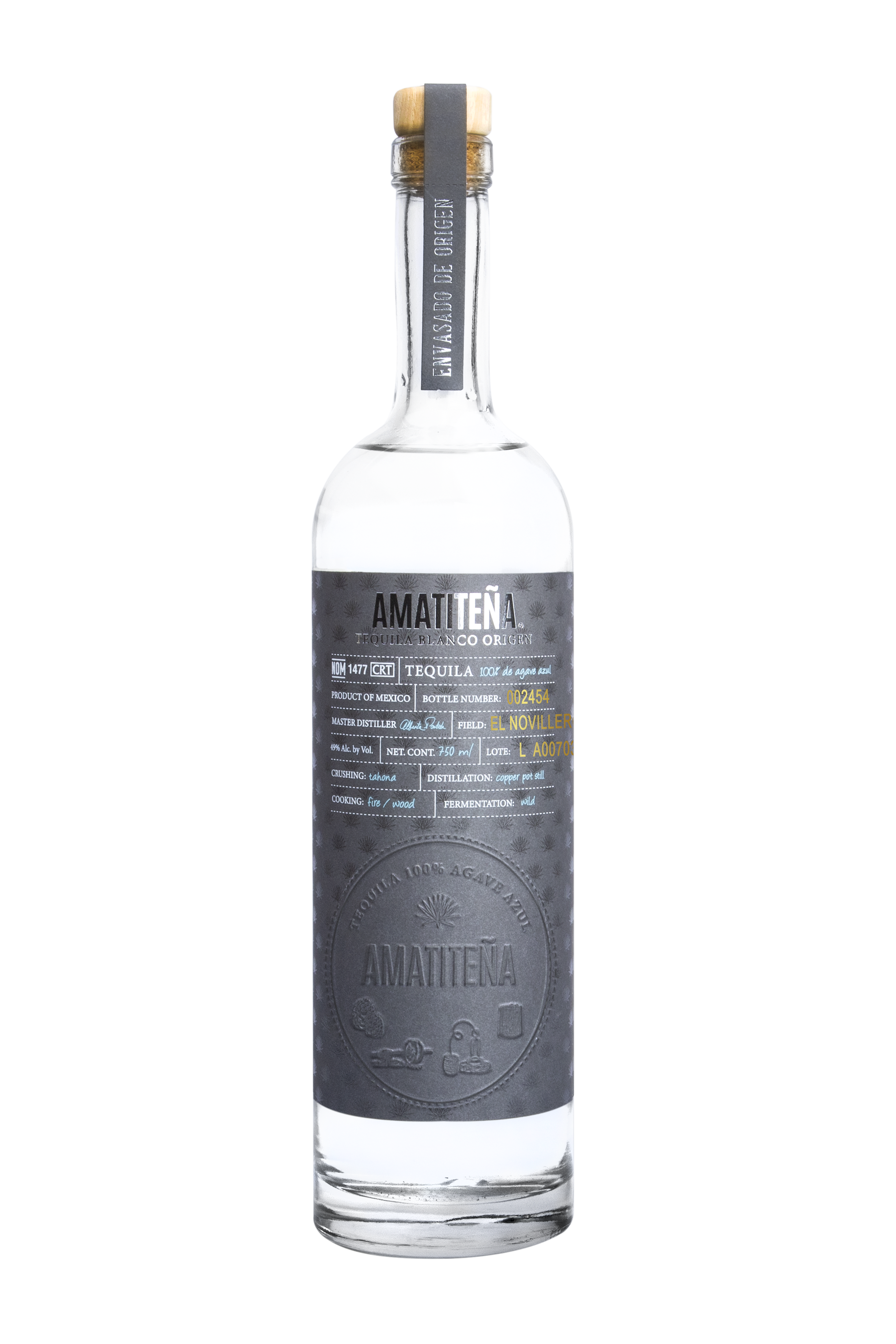 Amatitena Blanco Tequila 750ml