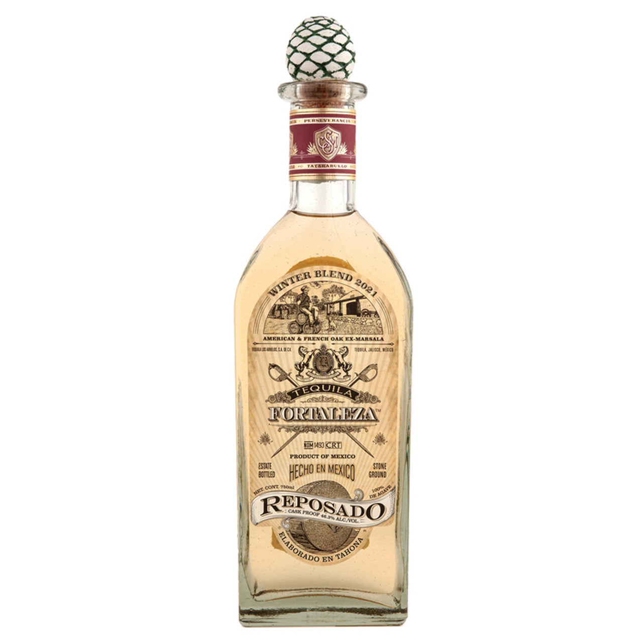 2021 Fortaleza Los Abuelos Winter Blend Reposado Tequila 700ml